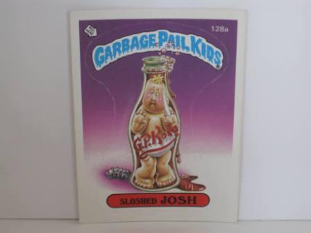 128a Sloshed JOSH 1986 Topps Garbage Pail Kids Card
